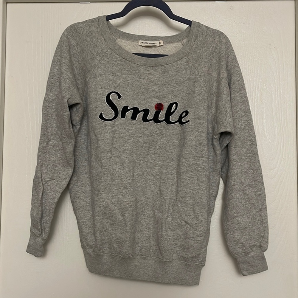 Isabel Marant Pour H&M Smile Sweatshirt Size 14Y+